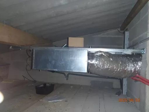 Gainable climatistion avec gaine de soufflage thermaflex