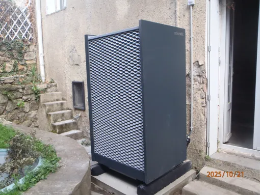 PAC Atlantic 17 KW. Ultra silencieuse. Régulation sur loi d'eau.