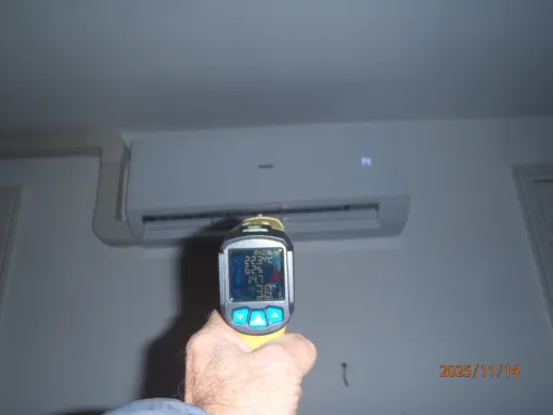 Mise en service et contrôle du delta t° air sur unité intérieure, Ghisonaccia, PLOMBERIE CHAUFFAGE ROSSI GERARD