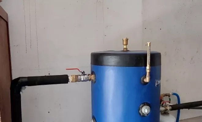 Pose d'une pompe à chaleur air/eau à Alzitone , Ghisonaccia, PLOMBERIE CHAUFFAGE ROSSI GERARD