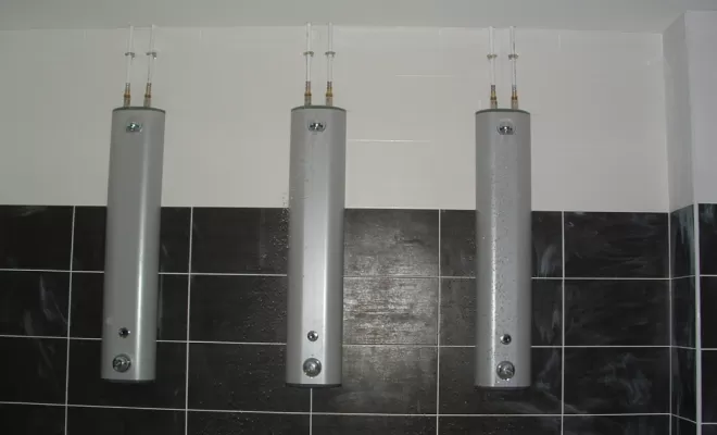 Douche de vestiaire en collectif