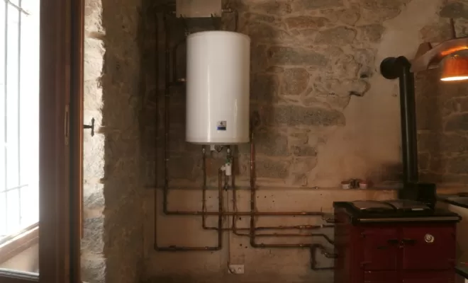 Production eau chaude avec une Gazinière à bois
