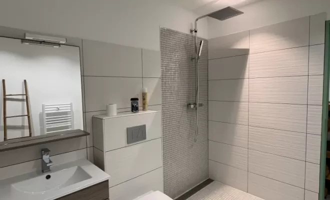 Salle d'eau. douche à l'Italienne
