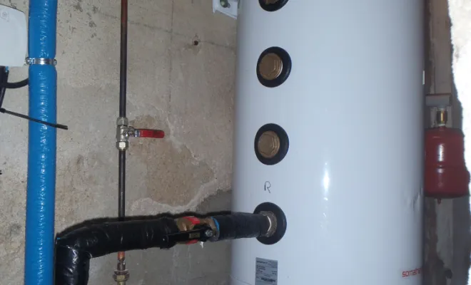 Ballon tampon inox. Circuit primaire