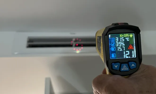 Contrôle de température de soufflage sur climatisation Gainable