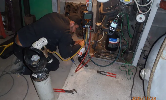 mise en pression azote